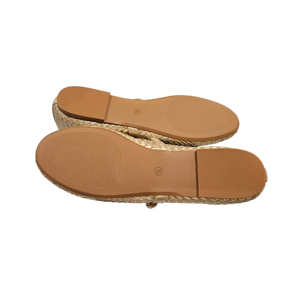 NWT - House of Harlow 1960 - Gold Loafers - Size 9.5